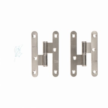 Edm Product Eņģe EDM 85483 PN07 Nerūsējošais tērauds 100 x 58 mm Pa kreisi