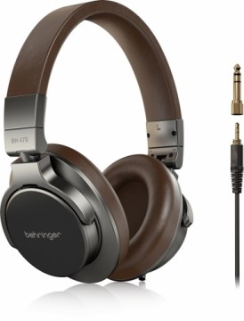 Behringer BH 470 headphones/headset Wired Handheld Music Brown