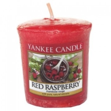 Yankee Candle Red Raspberry Candle - Aromatic votive candle