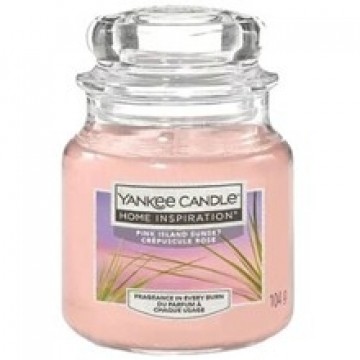 Yankee Candle Home Inspiration Candle Pink Island Sunset ( západ slunce na růžovém ostrově ) - Vonná svíčka