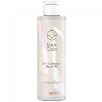 Satin Care 2-in-1 Cleanser + Shave Gel