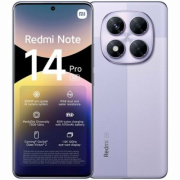 Viedtālruņi Xiaomi Redmi Note 14 Pro 5G 6,7" Octa Core 8 GB RAM 1 TB 256 GB Violets