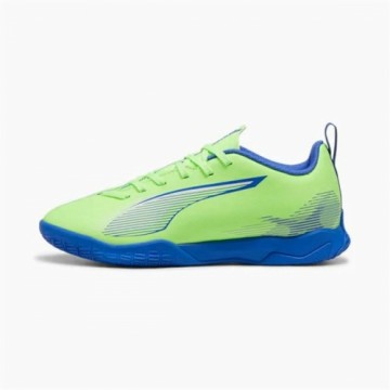 Детские кроссовки для футзала Puma Ultra 5 Play It Зеленый