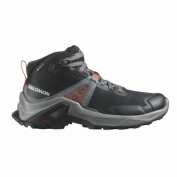 Children's Mountain Boots Salomon X Raise Mid GTX Infantil Black Multicolour