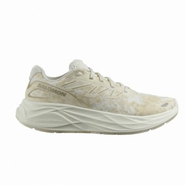 Running Shoes for Adults Salomon Aero Glide 2 Beige Lady