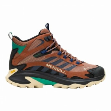 Pārgājienu Zābaki Merrell Moab Speed 2 Mid Gtx Brūns Daudzkrāsains