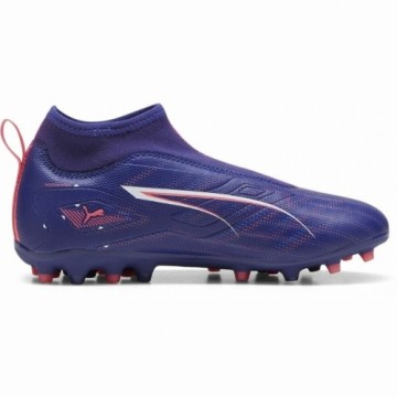 Детские футбольные бутсы Puma Ultra 5 Match+ Ll Mg Фиолетовый