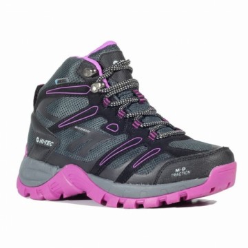 Hiking Boots Hi-Tec Muflon Mid Wp Mujer Black