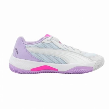 Теннисные кроссовки для взрослых Puma NOVA Court Белый Лиловый