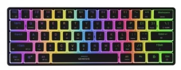 Genesis Thor 660 G2 60% Black RGB Gateron Brown