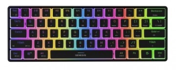 Genesis Thor 660 G2 60% Black RGB Gateron Red