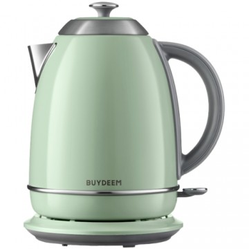 BUYDEEM Electric Kettle, model K640, color Cozy Greenish, EU