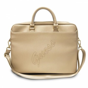 Guess Bag GUCB15PUSASLG 16 "gold | gold Saffiano Script