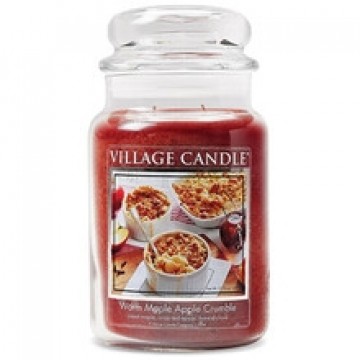 Village Candle Warm Maple Apple Crumble Candle