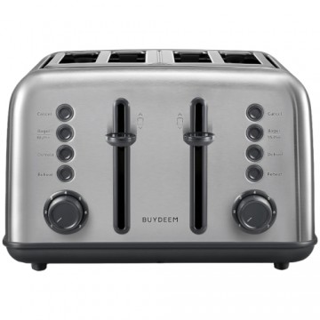 BUYDEEM 4 Slice Toaster, model DT640E, color Stainless Stell, EU