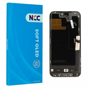 OEM Soft OLED Display NCC for Iphone 14 Pro Max black IC 120Hz