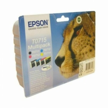 Oriģinālais Tintes Kārtridžs Epson C13T07154022 Melns Dzeltens Ciānkrāsa Fuksīns